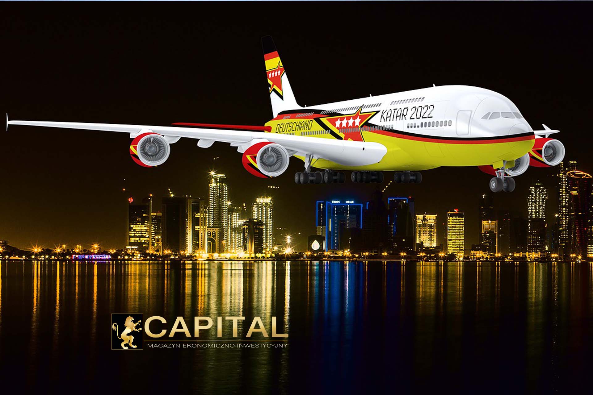 katar samolot z piłkarzami